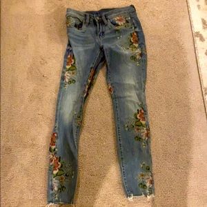 BLANKNYC Embroidered Jeans